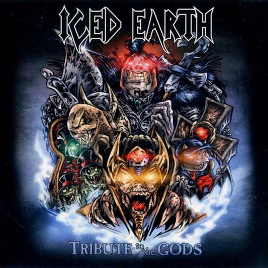 Iced Earth - Tribute To The Gods [Colored Vinyl] (Gate) (Red) (Uk) Vinyl Record