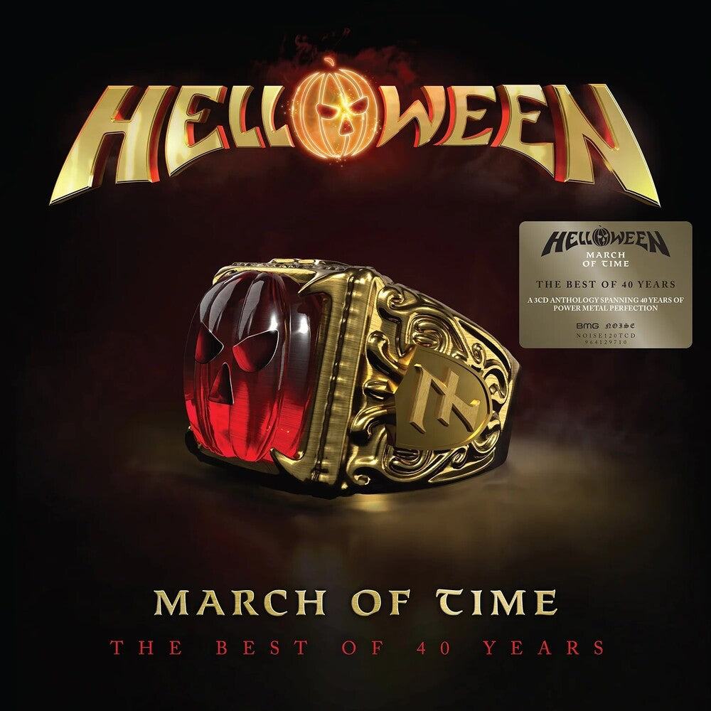 the album cover for Helloween - March Of Time (The Best Of 40 Years) [Digipak]