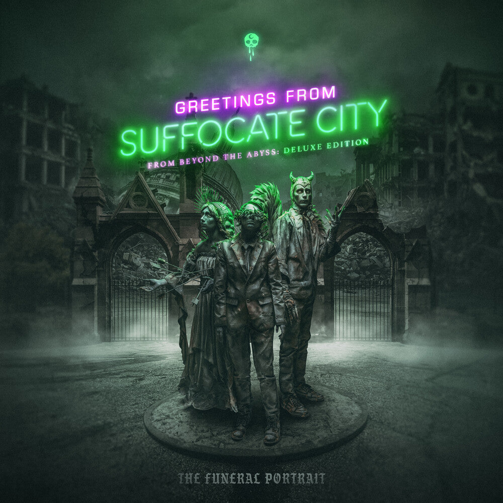 Funeral Portrait - Greetings From Suffocate City - Purple/Green [Deluxe] Vinyl Record