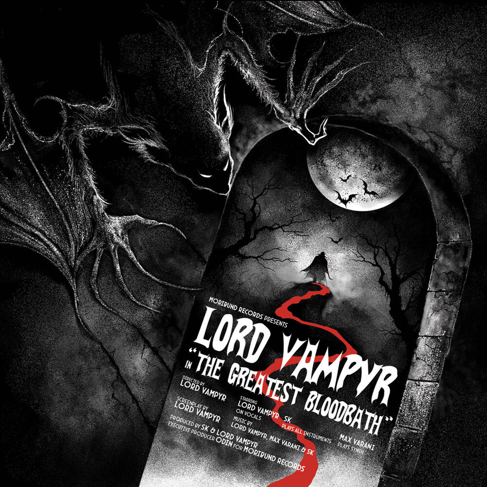 the album cover for Lord Vampyr - Greatest Bloodbath