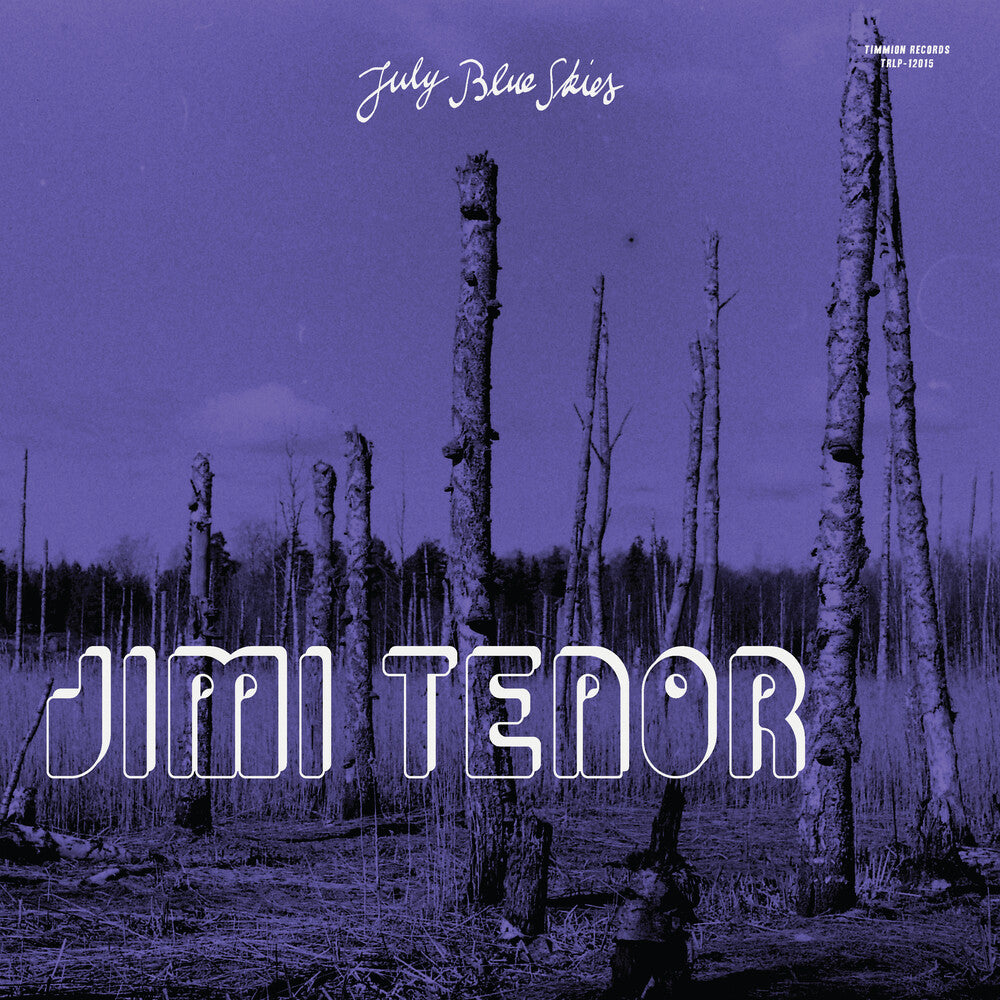 the album cover for Jimi Tenor  / Cold Diamond & Mink - July Blue Skies
