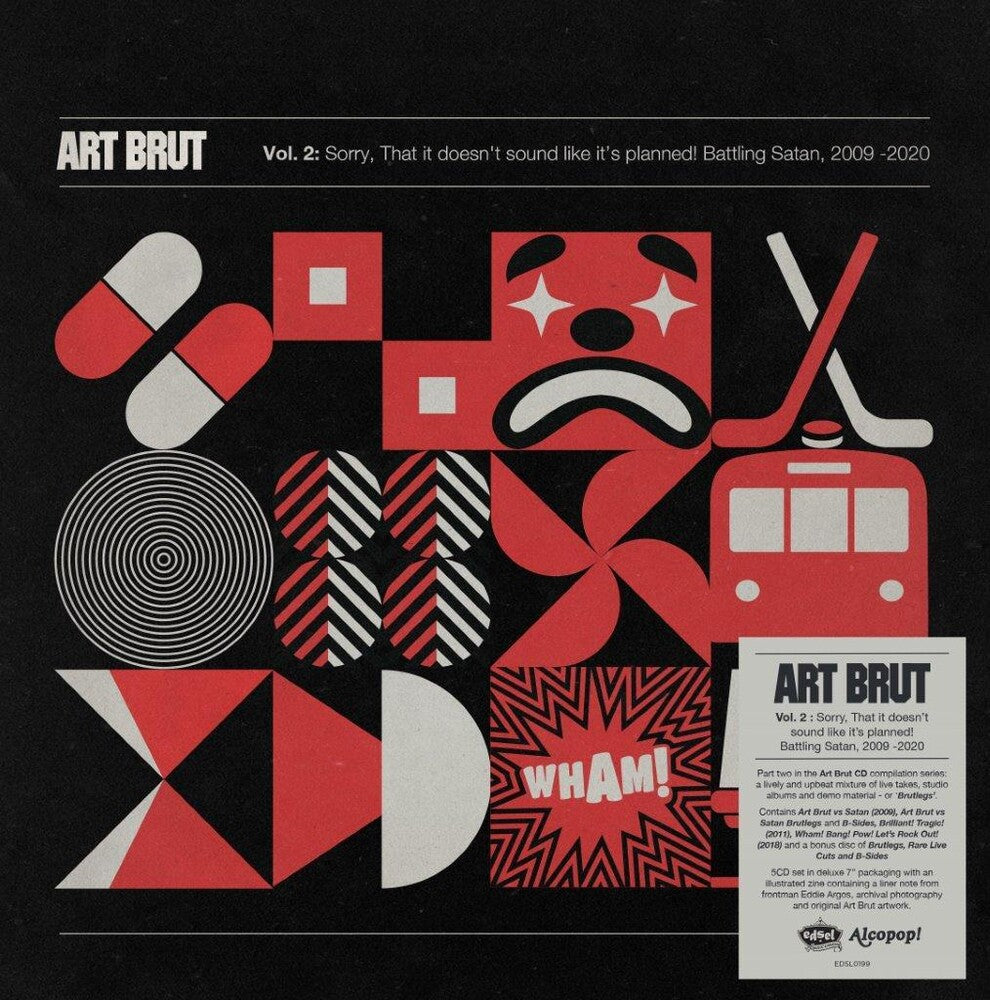 the album cover for Art Brut - Sorry That It Doesn't Sound Like It's Planned (Uk)