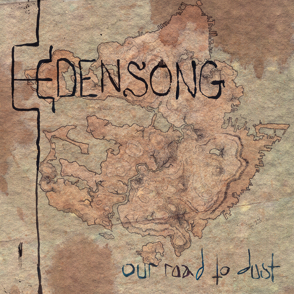 the album cover for Edensong - Our Road To Dust