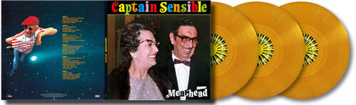 Captain Sensible - Meathead [3LP Orange Crystal] Vinyl Record