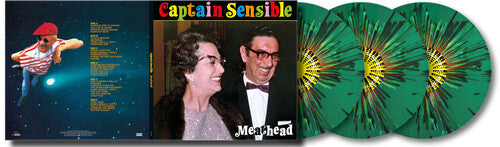 Captain Sensible - Meathead [3LP Green Splatter] (Limited to 100) Vinyl Record