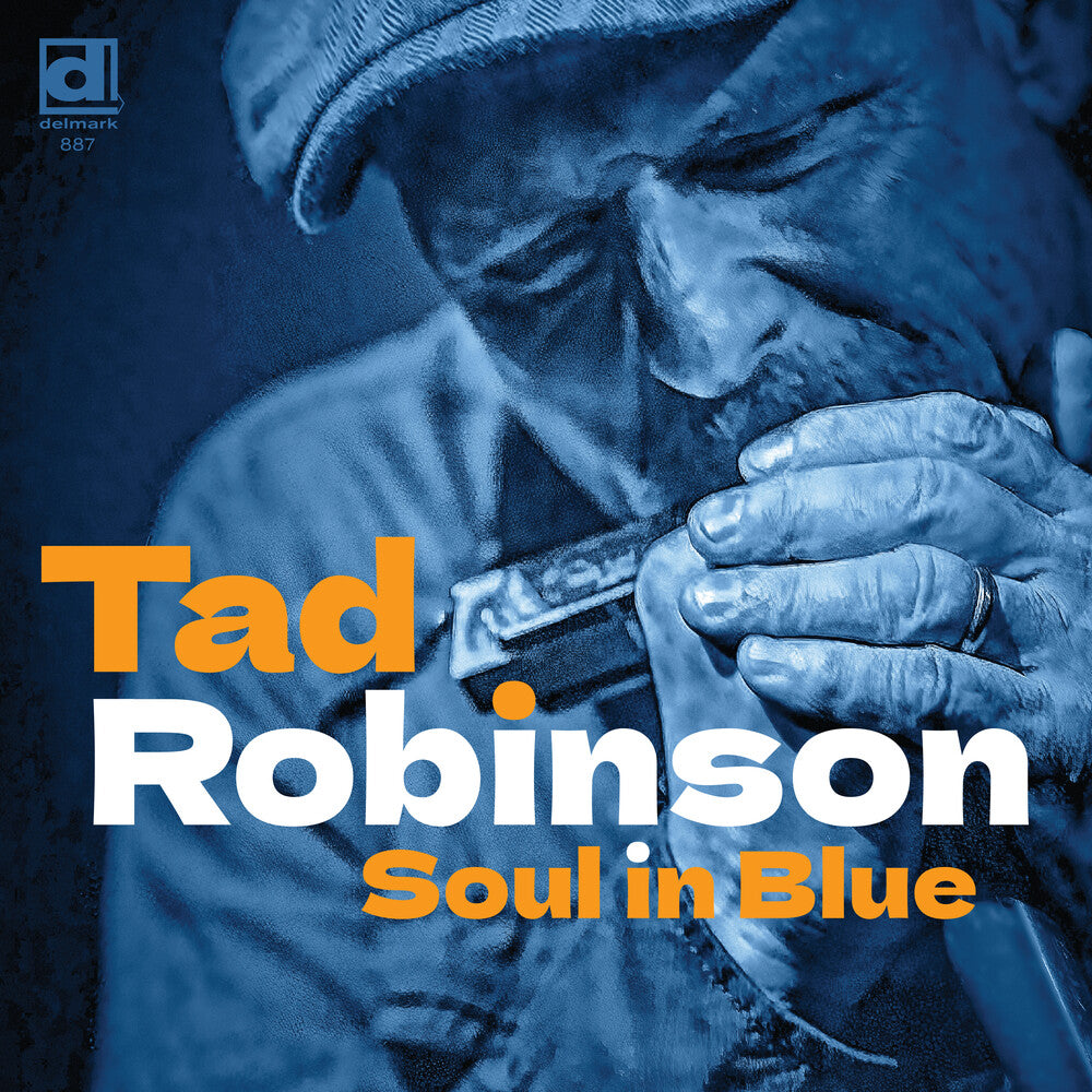 the album cover for Tad Robinson - Soul In Blue