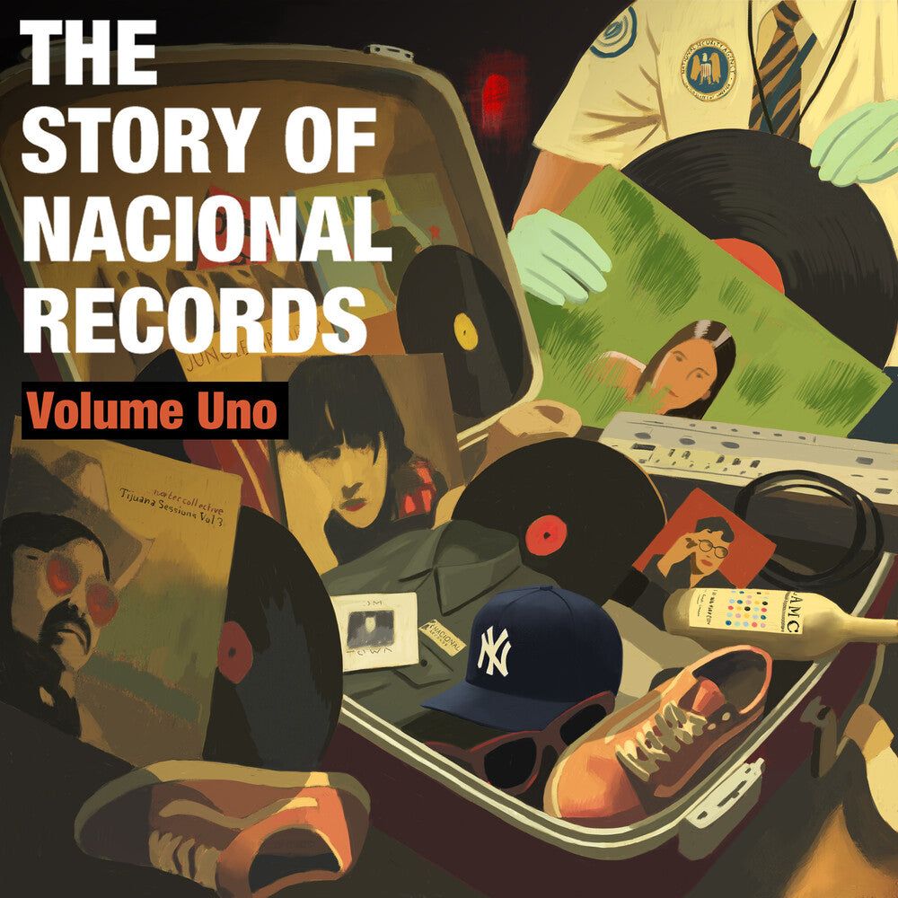 Various Artists - The Story of Nacional Records: Volume Uno [2 LP Splatter Orange & Marble Blue] Vinyl Record