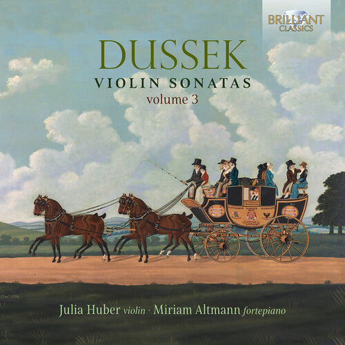 Dussek / Altmann / Huber - Violin Sonatas, Vol. 3 - Music CD