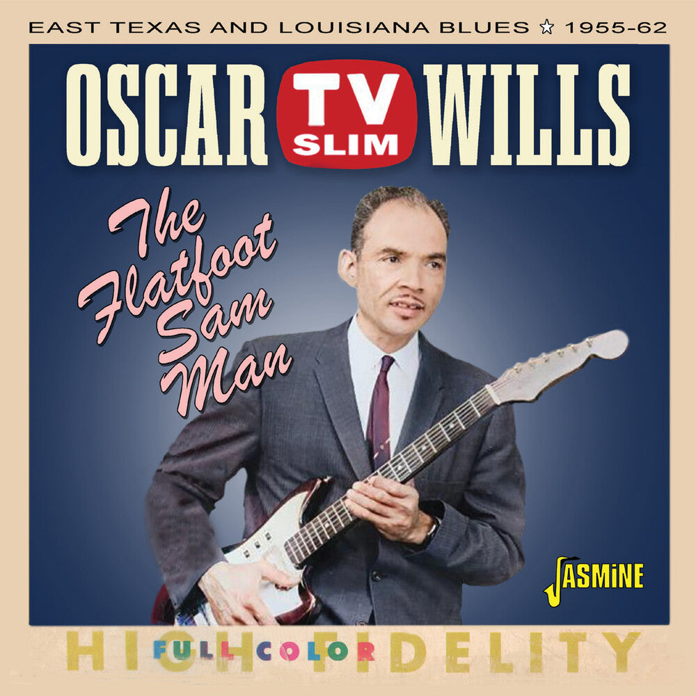 the album cover for Oscar Wills  Tv Slim - Flatfoot Sam Man (Uk)