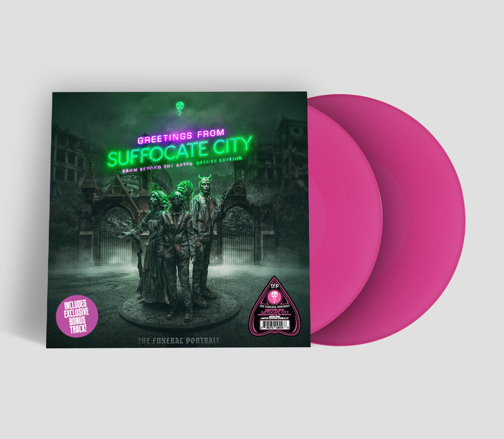 Funeral Portrait - Greetings From Suffocate City - Green [Colored Vinyl] [Deluxe] Vinyl Record