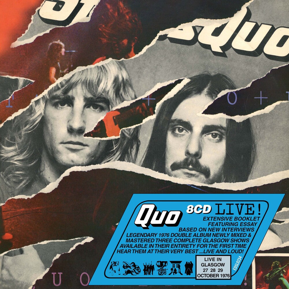 the album cover for Status Quo - Live: Deluxe Edition (Box) [Deluxe] (Uk)