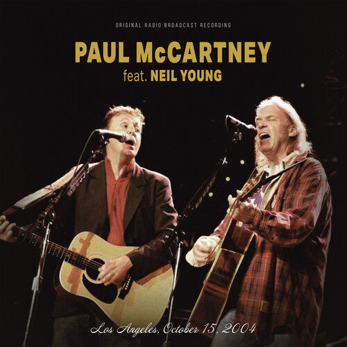 Paul McCartney ft. Neil Young - Los Angeles, October 15, 2004 / FM Broadcast [Clear] Vinyl Record