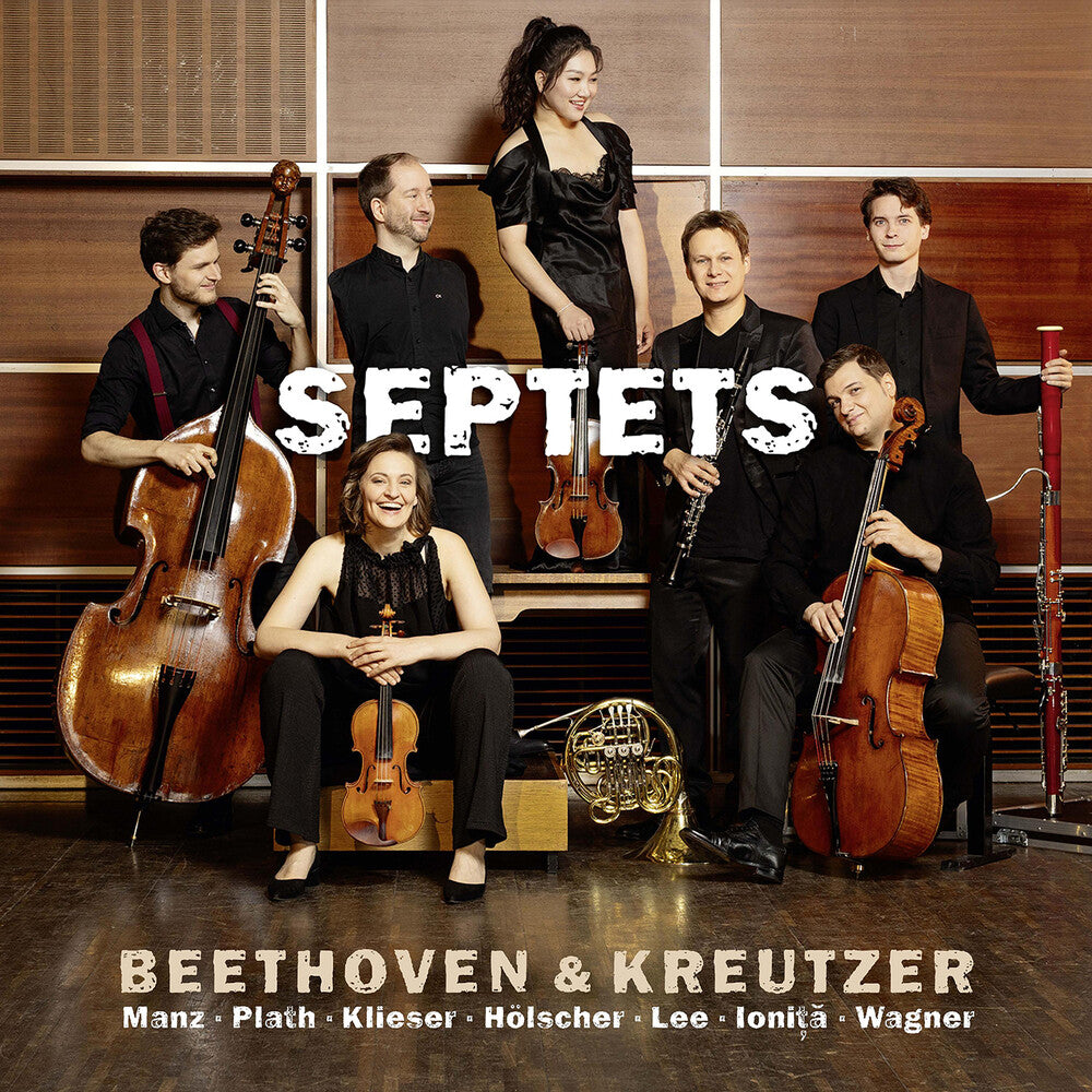 the album cover for Sebastian Manz - Beethoven & Kreutzer Septets