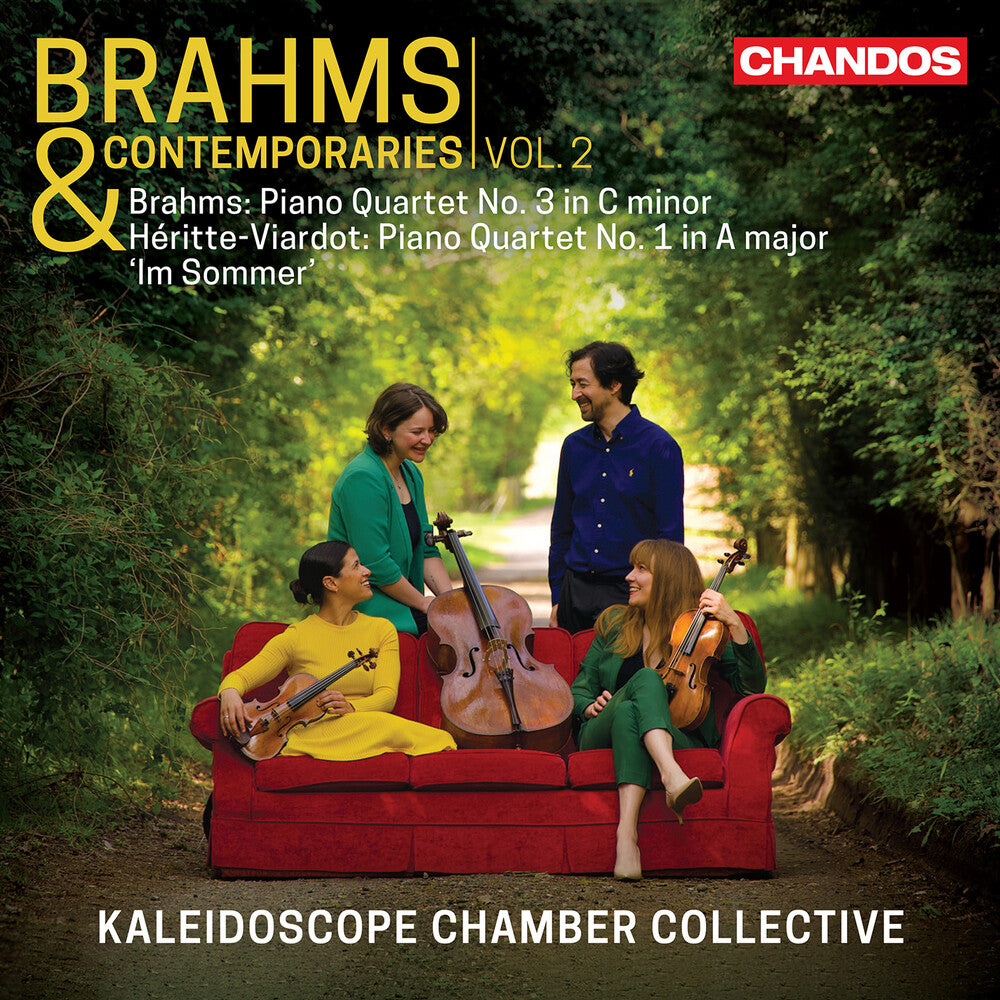 the album cover for Kaleidoscope Chamber Collective - Brahms & Contemporaries Vol. 2