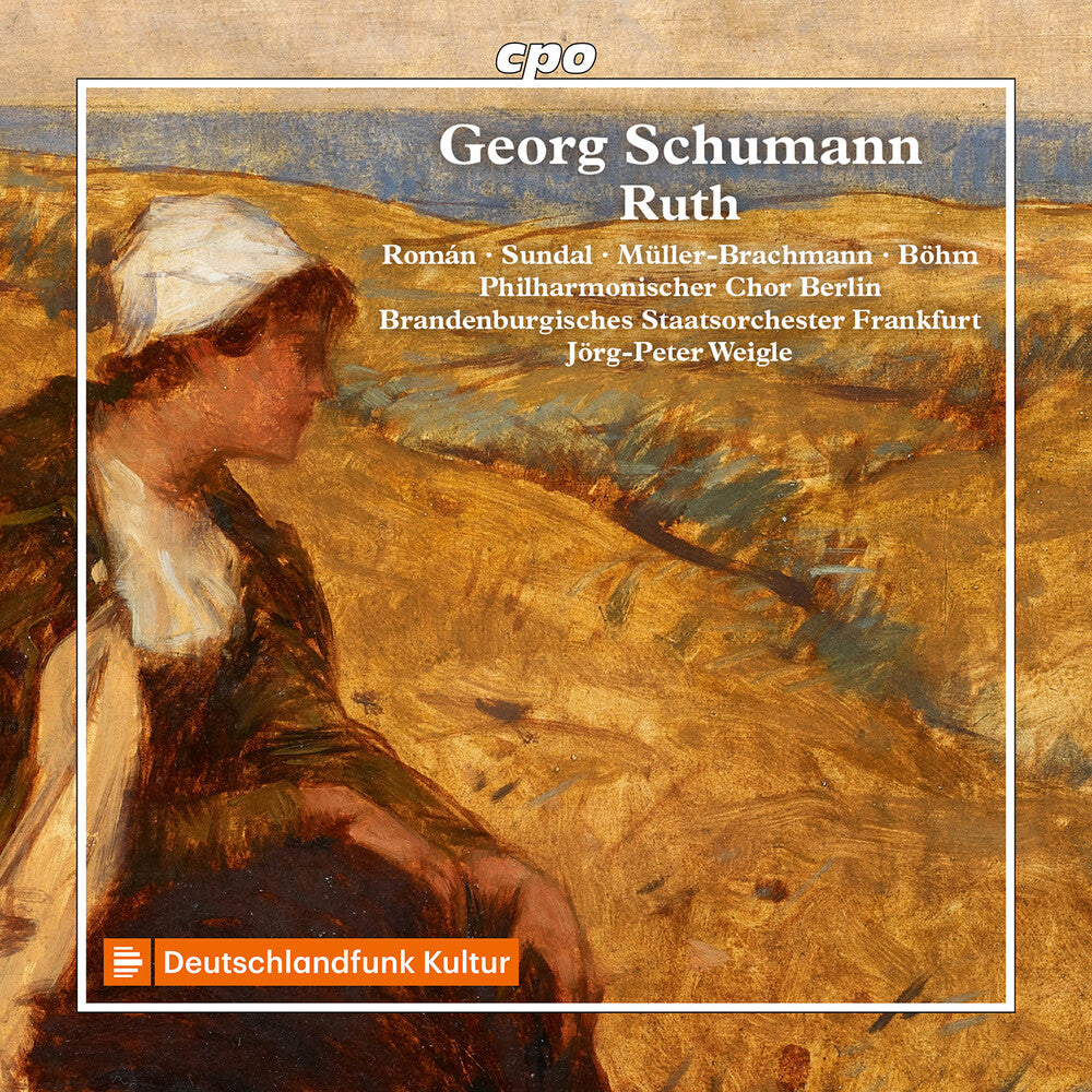 the album cover for Brandenburgisches Staatsorchester Frankfurt - Ruth