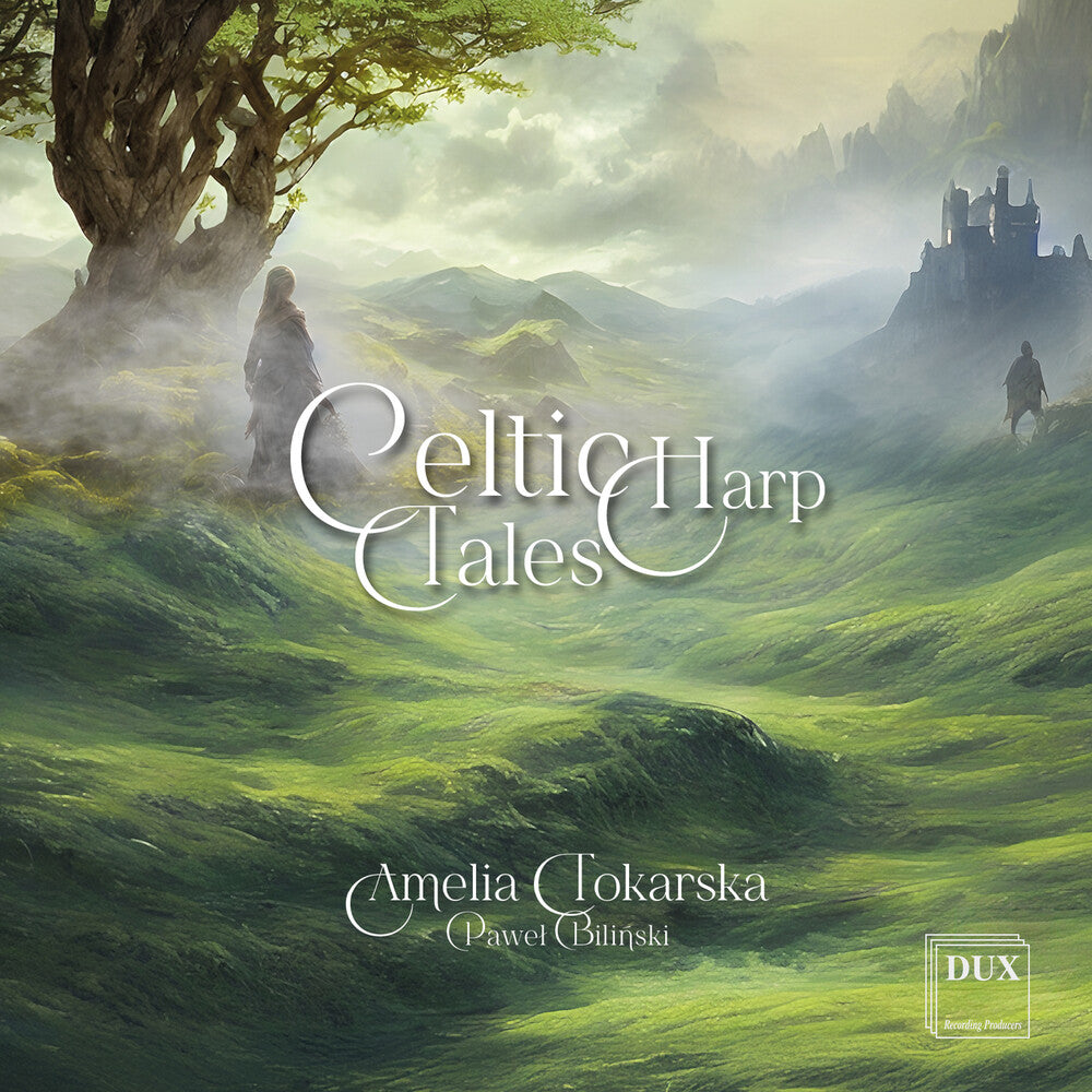 the album cover for Amelia Tokarska - Celtic Harp Tales