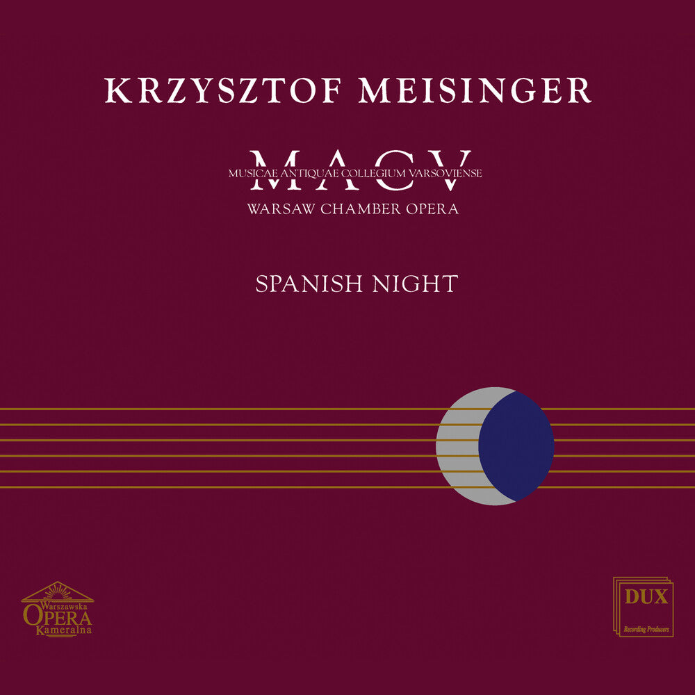 the album cover for Musicae Antiquae Collegium Varsoviense - Spanish Night