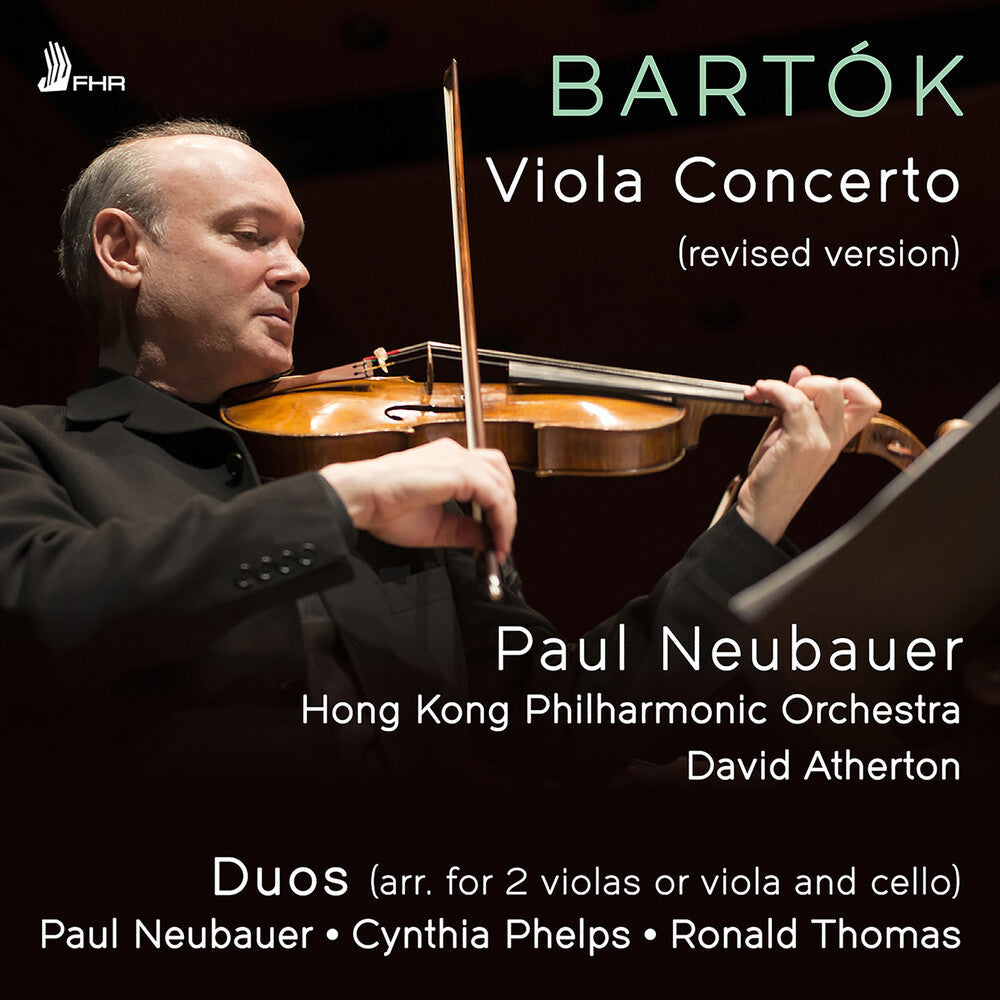 Viola Con (Revised Version): Duos (Arr. P. Bartok) Music CD