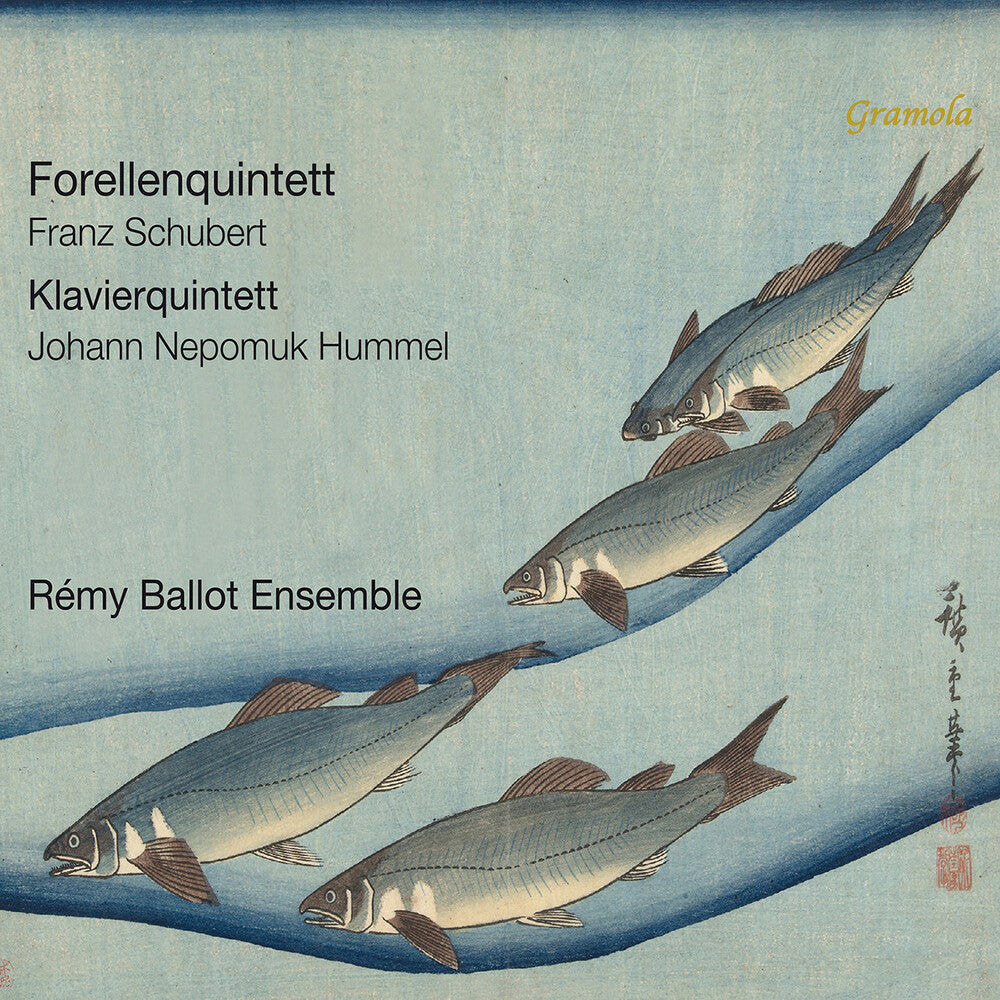 the album cover for Remy Ballot Ensemble - Forellenquintett Klavierquintett