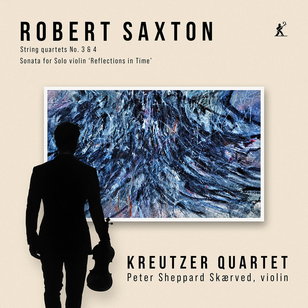 the album cover for Kreutzer Quartet - String Quartets 3 & 4 Sonata For Solo Violin