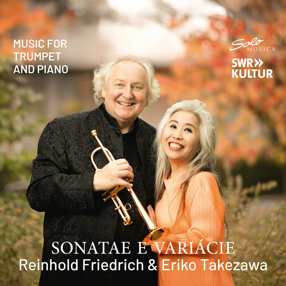 the album cover for Friedrich / Takezawa - Sonatae E Variacie