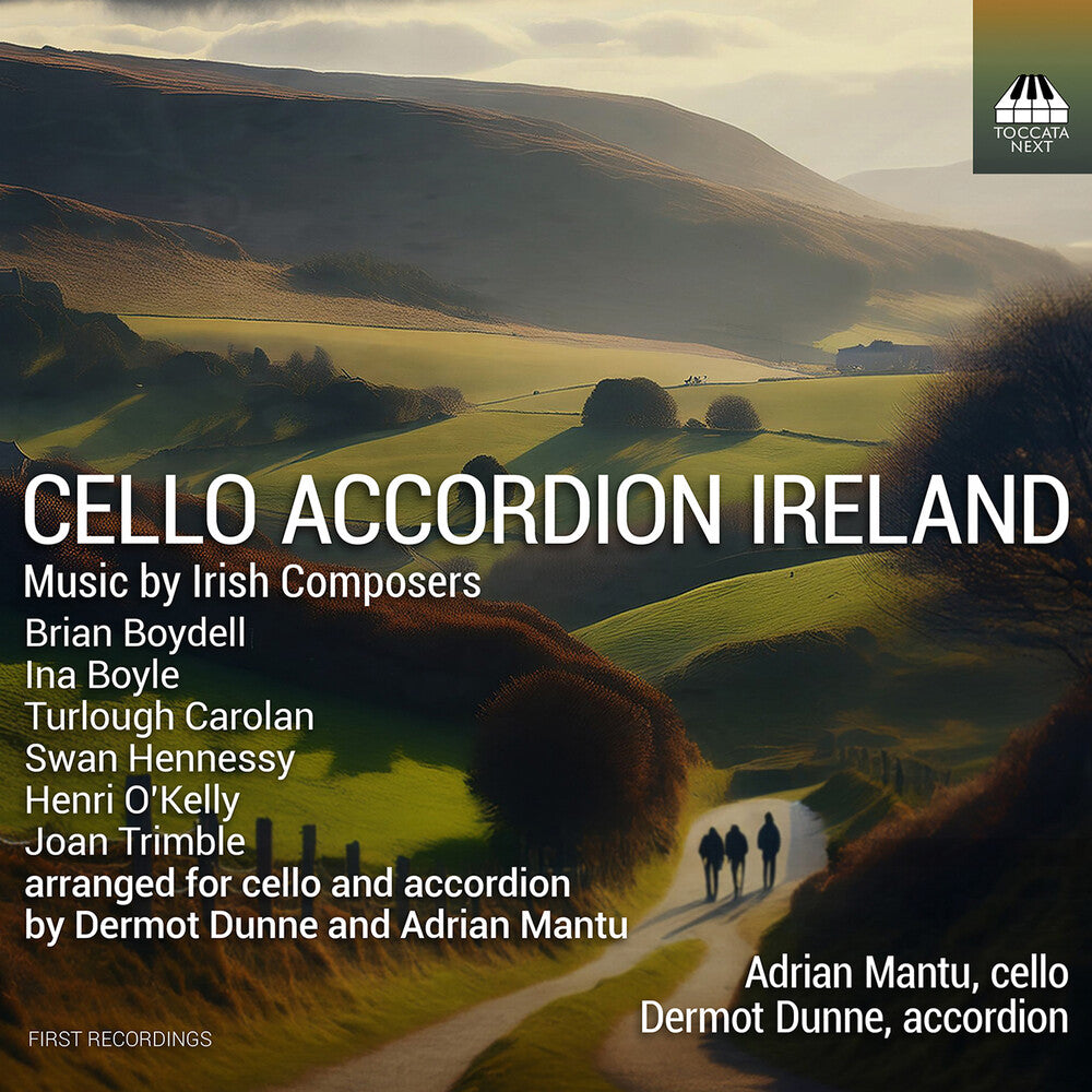 the album cover for Mantu / Dunne - Cello Accordion Ireland