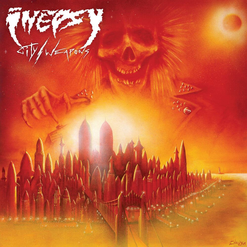 the album cover for Inepsy - City Weapons