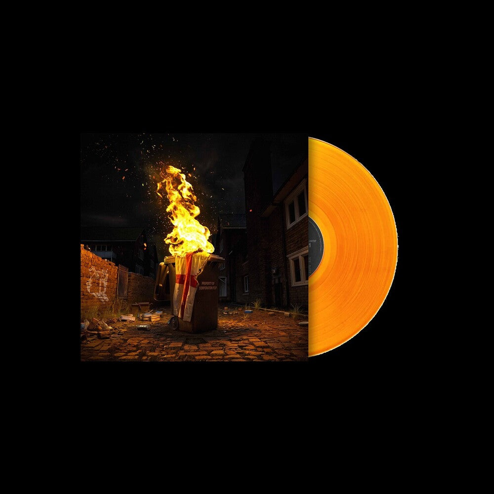 Hot Milk - Corporation P.O.P [Transparent Neon Orange Vinyl] Vinyl Record