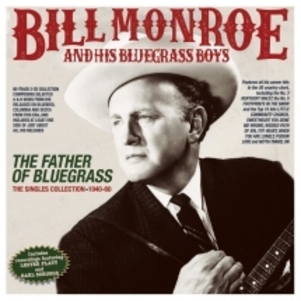 Father Of Bluegrass: The Singles Collection 1940 Music CD