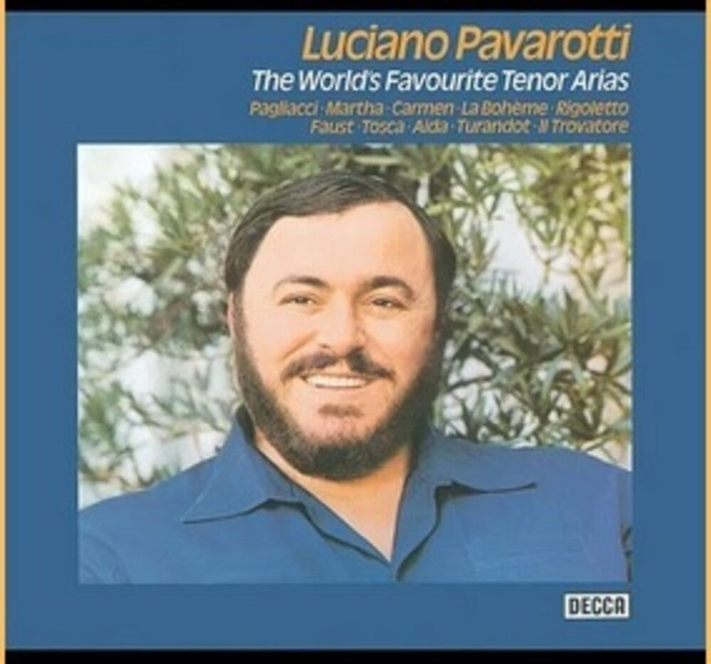 Luciano Pavarotti - World's Favourite Tenor Arias [LP] Vinyl Record