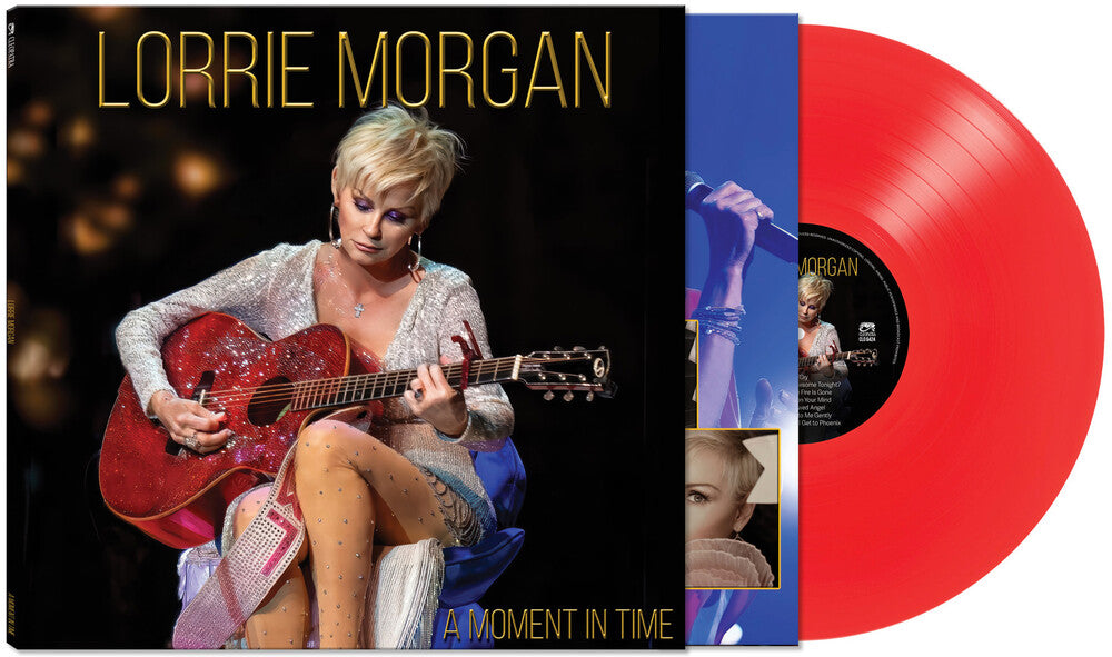 Lorrie Morgan - A Moment In Time [LP Limited Edition Red Vinyl] Vinyl Record