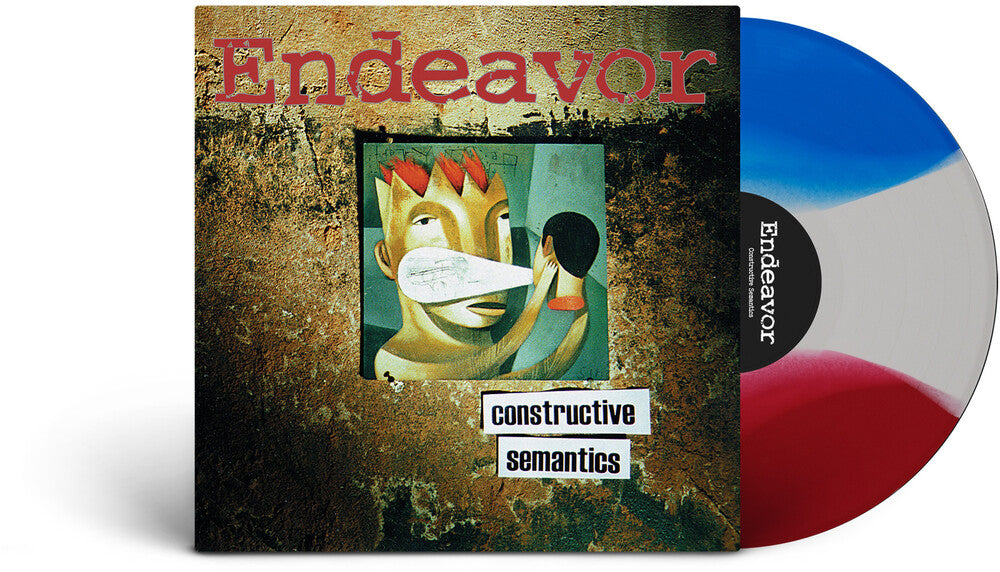 Endeavor - Constructive Semantics (Blue) [Colored Vinyl] (Red) (Wht) Vinyl Record