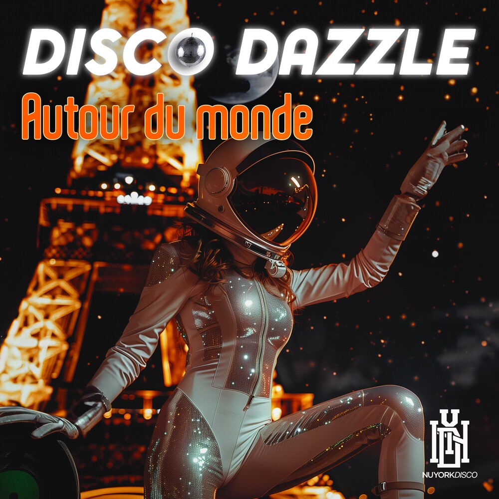 the album cover for Disco Dazzle - Autour du monde