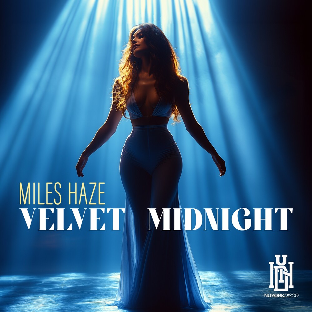 the album cover for Haze, Miles - Velvet Midnight
