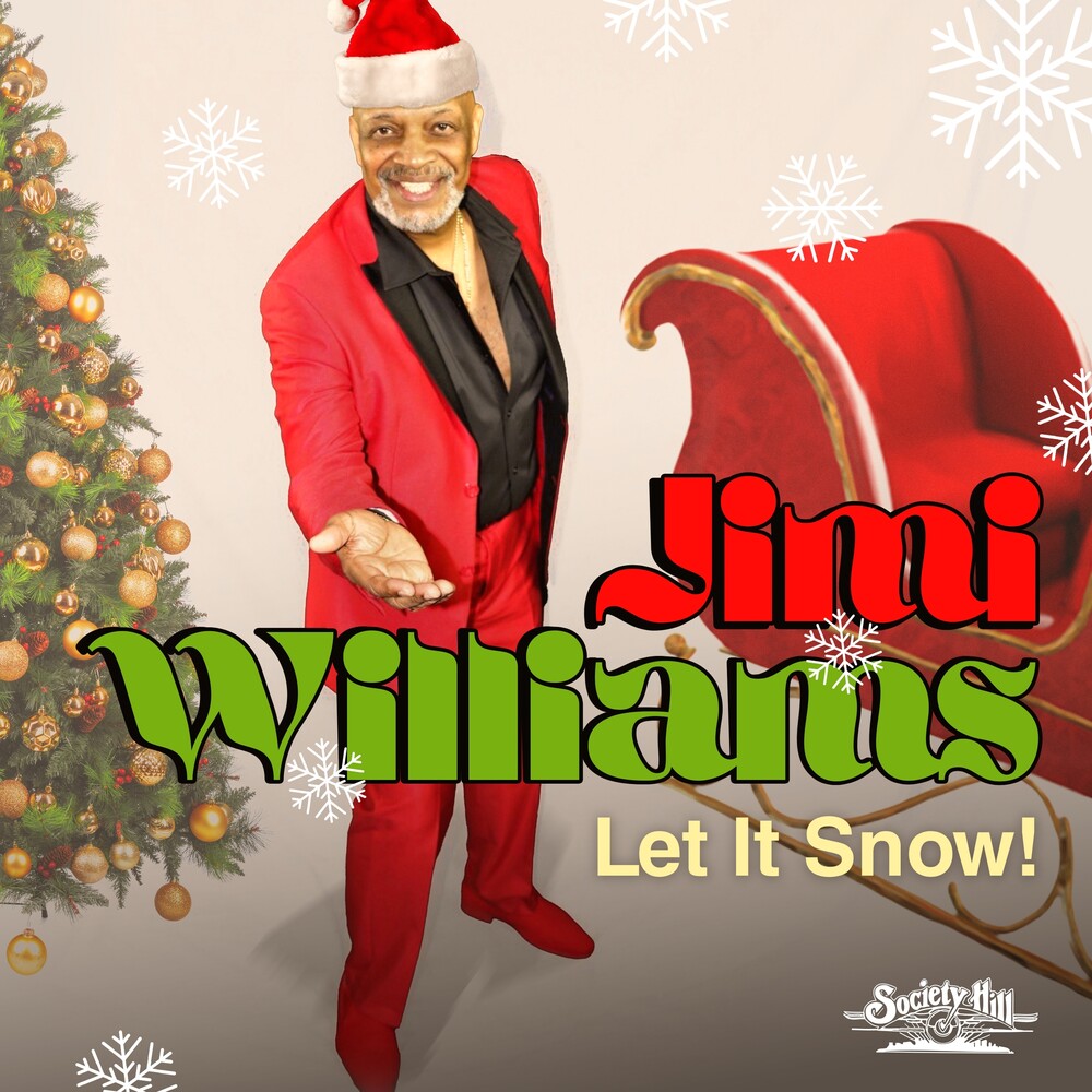 the album cover for Williams, Jimi - Let It Snow!