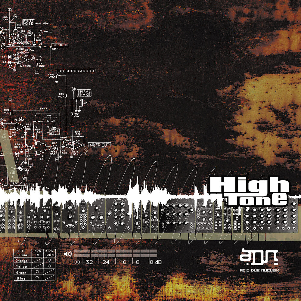 the album cover for High Tone - Adn (Acid Dub Nucleik)
