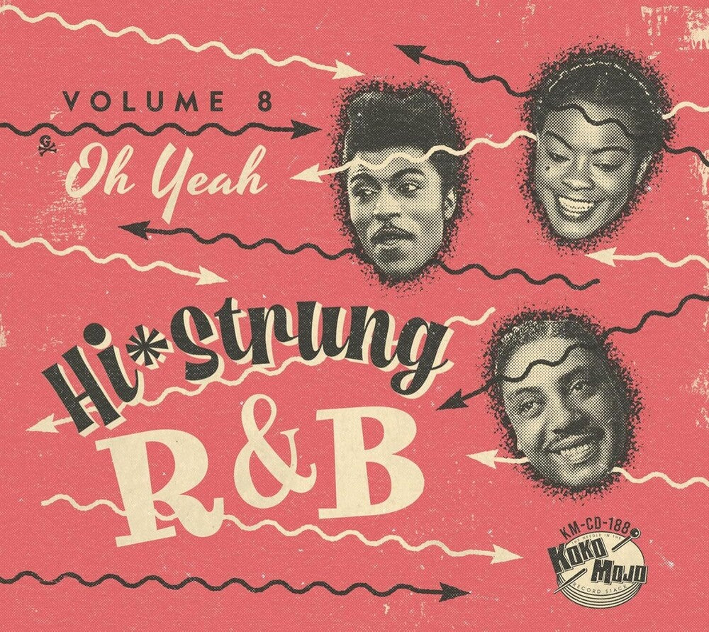 the album cover for Hi Strung R&B 8: Oh Yeah / Various - Hi Strung R&B 8: Oh Yeah / Various