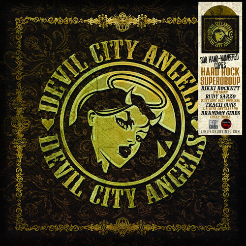 Devil City Angels - Devil City Angels [Gold & Black Swirl] Vinyl Record