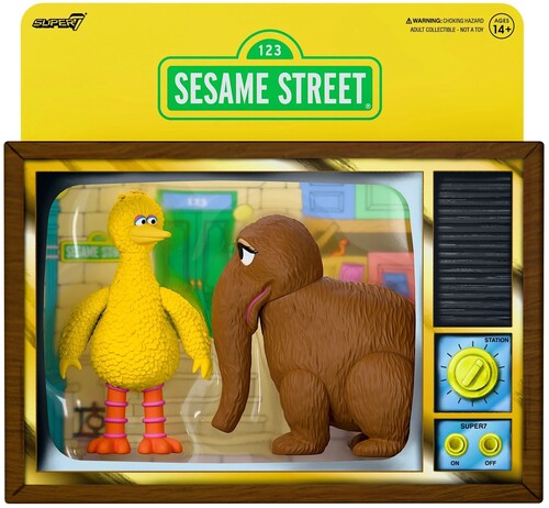 Sesame Street - Big Bird And Mr. Snuffleupagus 2pk - Sesame Street - Big Bird And Mr. Snuffleupagus 2pk - Collectibles