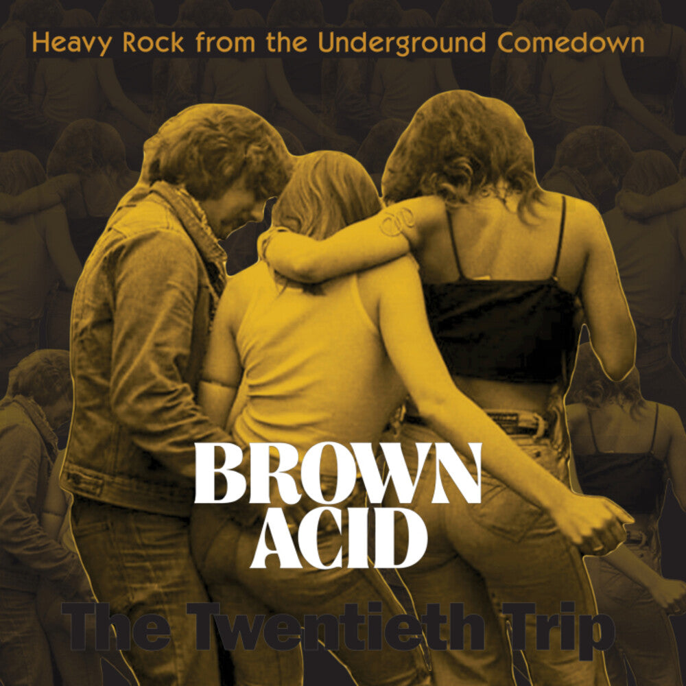 the album cover for Brown Acid Twentieth Trip / Various - Brown Acid Twentieth Trip / Various