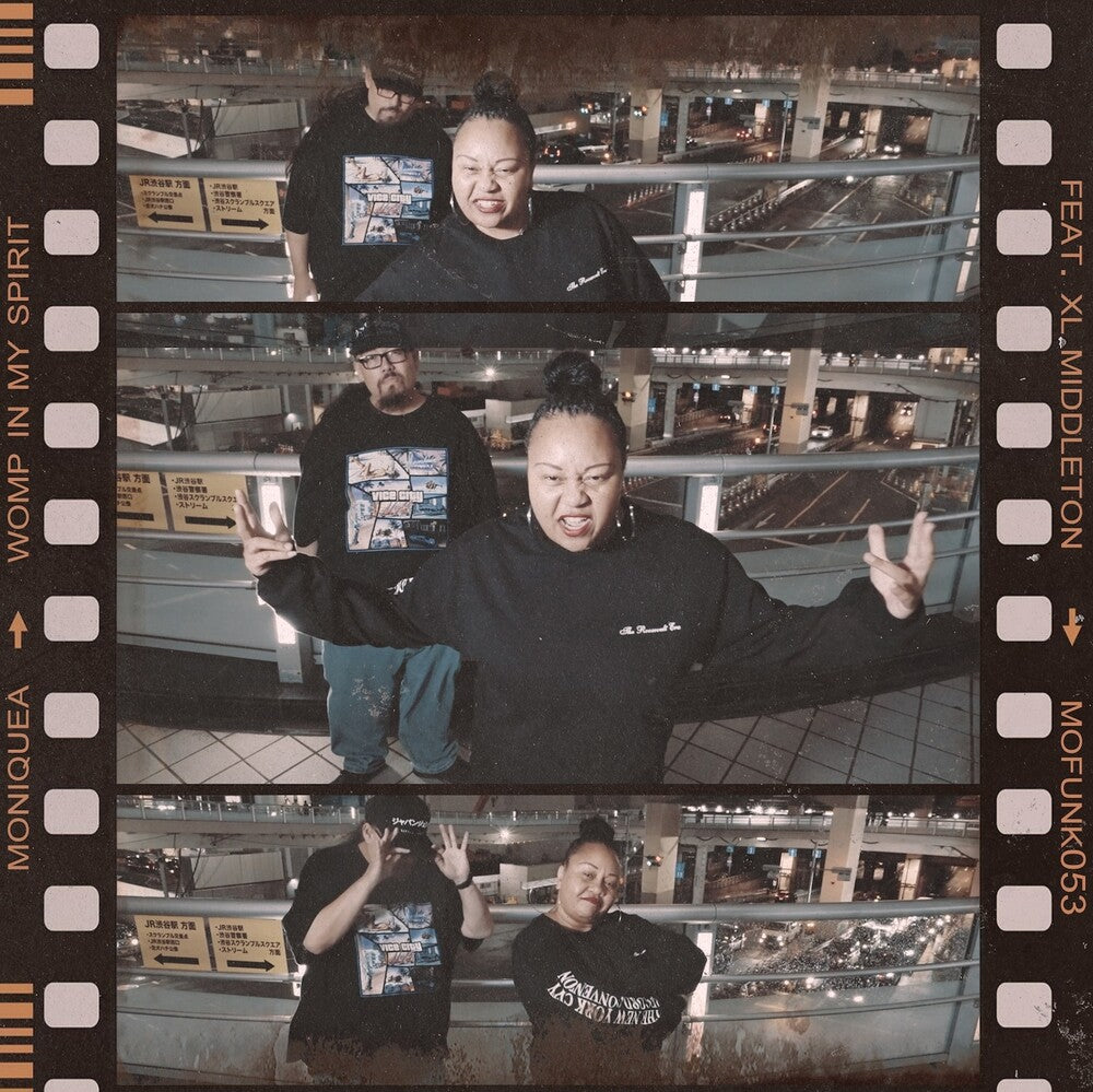 the album cover for Moniquea - Womp In My Spirit (feat. XL Middleton)