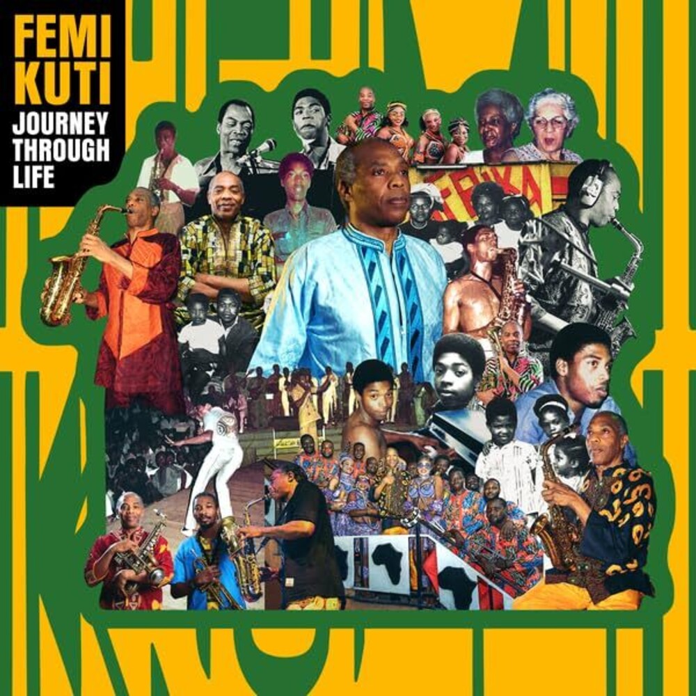 the album cover for Femi Kuti - Journey Through Life