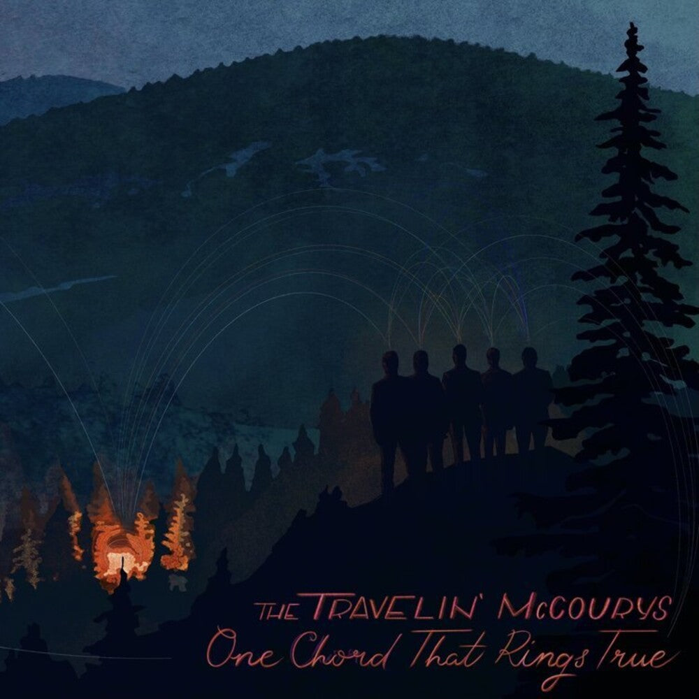 the album cover for Travelin' Mccourys - One Chord That Rings True (Wal)