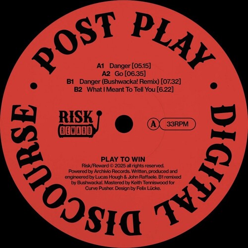 Post Play - Digital Discourse - Vinyl Record
