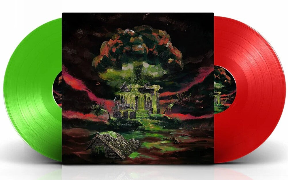 Biggest Sblao Eva Eva Eva - Red & Green Vinyl [LP] Vinyl Record
