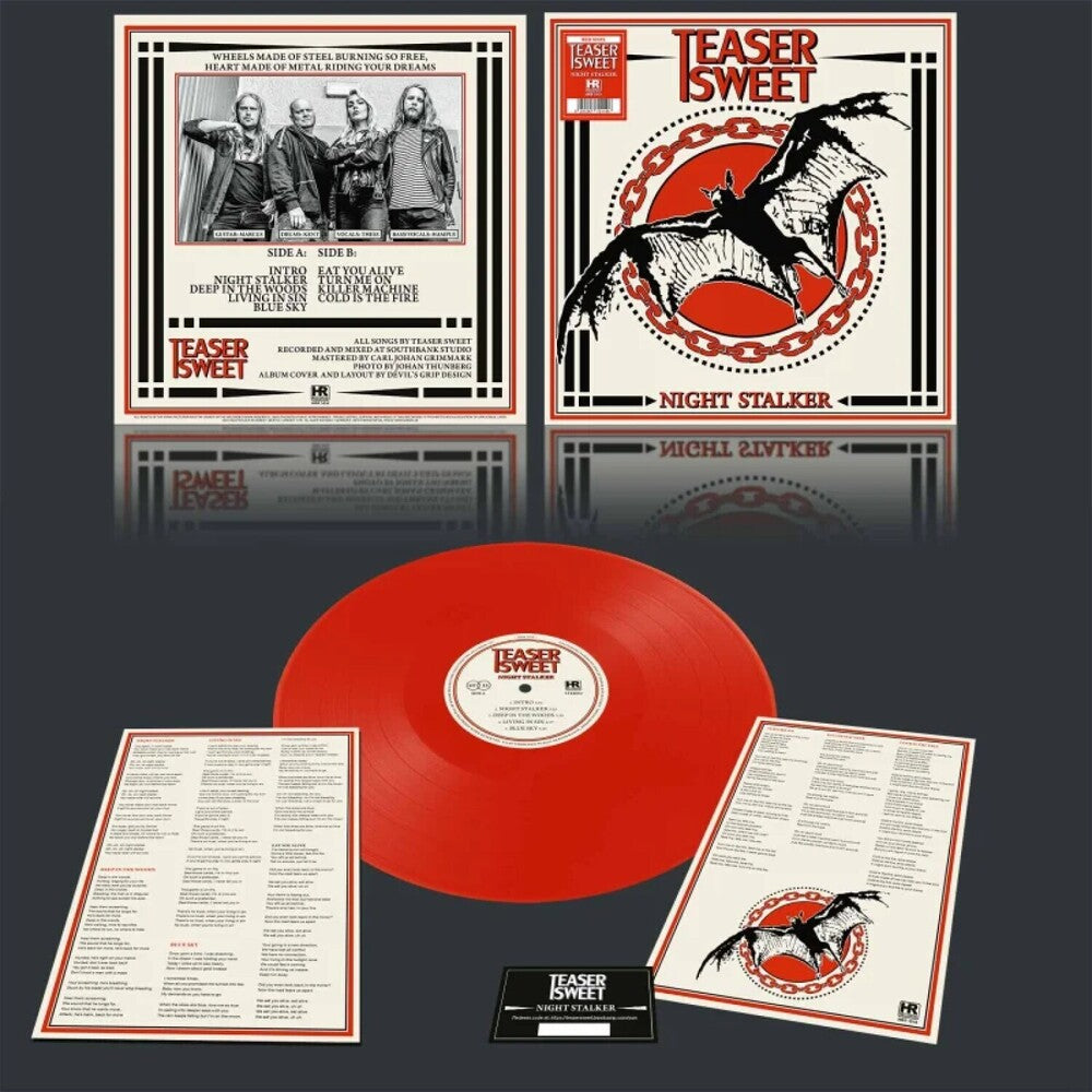 Night Stalker - Red [Colored Vinyl] (Red) [Download Included] Vinyl Record