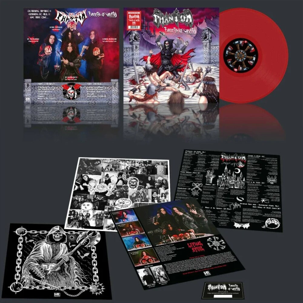 Tyrants Of Wrath - Red [Colored Vinyl] (Red) [Download Included] Vinyl Record