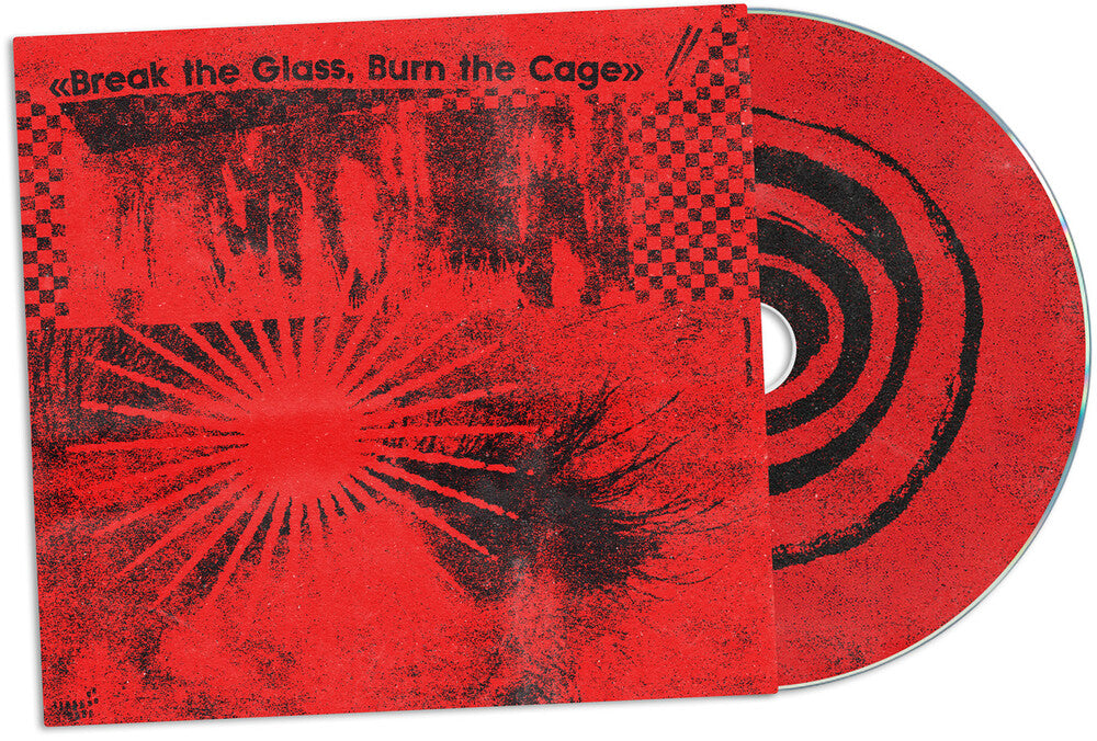 the album cover for Break The Glass Burn The Cage / Various - Break The Glass Burn The Cage / Various