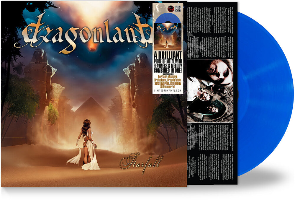 Dragonland - Starfall - Blue (Blue) [Colored Vinyl] [Limited Edition] Vinyl Record