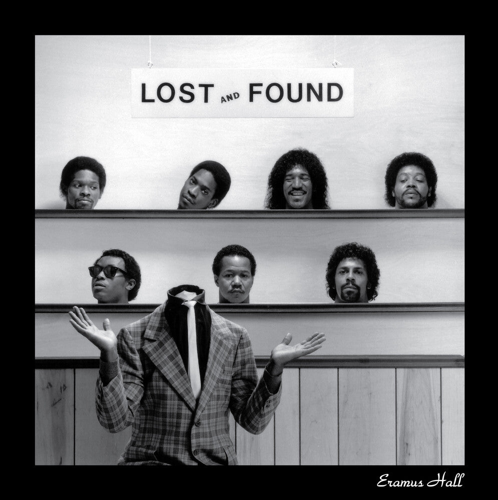 the album cover for Eramus Hall - Lost & Found